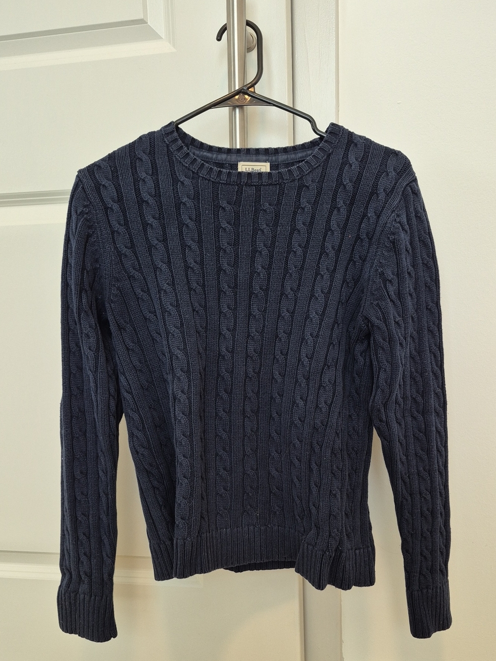 Women's LL Bean Sweater Navy Blue Size Small